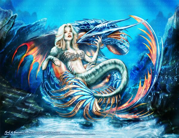 Tempest
The queen of the deep awaits at the bottom of the sea with her pet, the sea dragon Torment.
